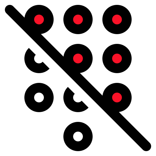 klawiatura numeryczna Generic color lineal-color ikona