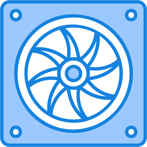 Cooling fan Generic color lineal-color icon