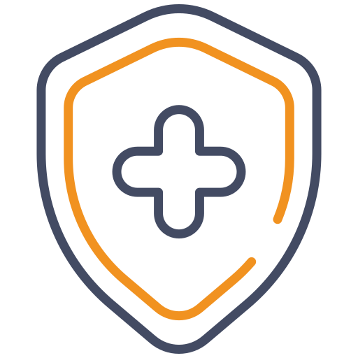 Medical insurance Generic color outline icon
