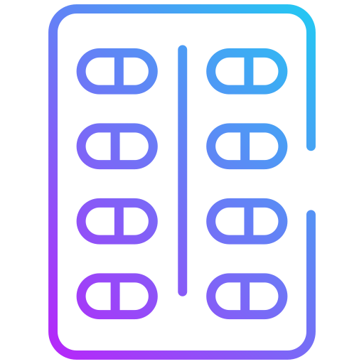 Таблетка Generic gradient outline иконка