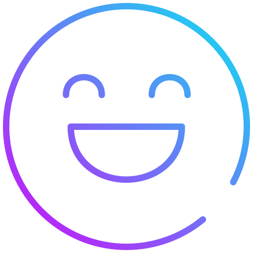 sorriso Generic gradient outline icona