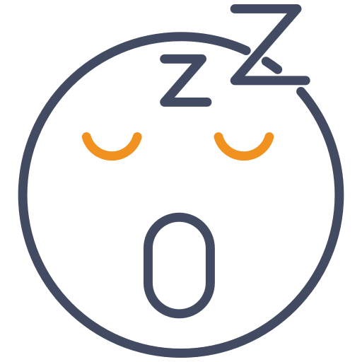 schläfrig Generic color outline icon