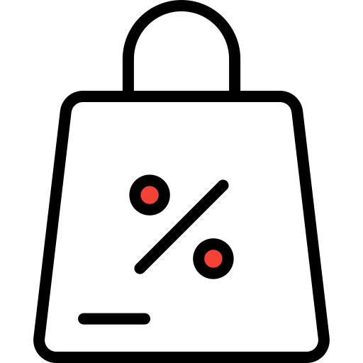 Сумка для покупок Generic color lineal-color иконка