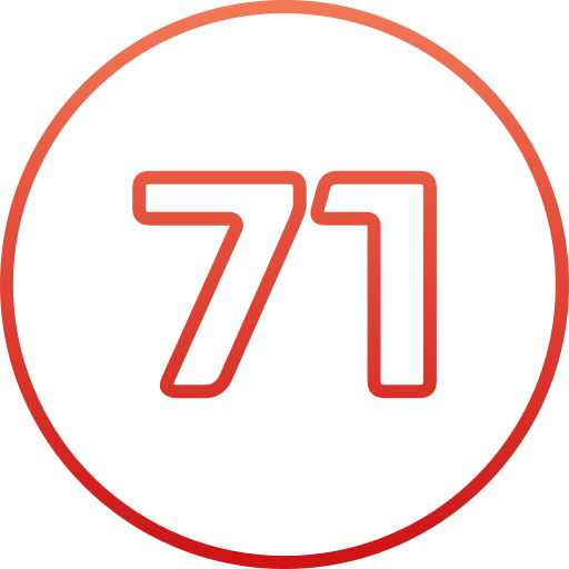 71 Generic gradient outline icono