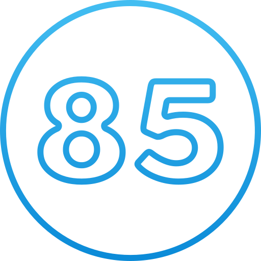 85 Generic gradient outline icono