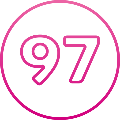97 Generic gradient outline icon
