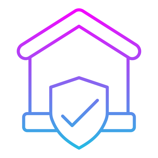Home security Generic gradient outline icon