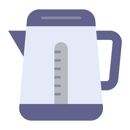 Electric kettle Generic color fill icon