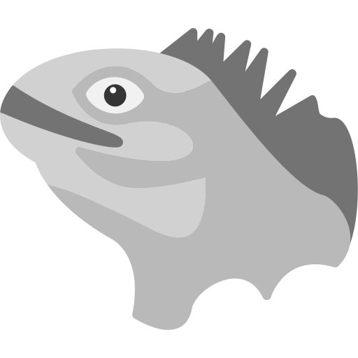 Iguana Generic color fill icon