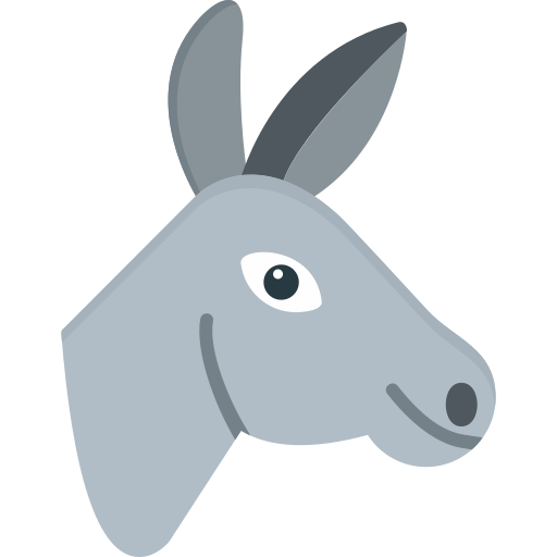 burro Generic color fill icono