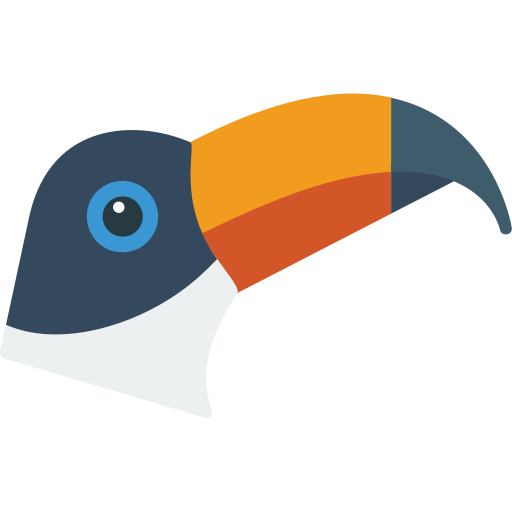 Toucan Generic color fill icon