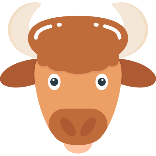 bison Generic color fill icon