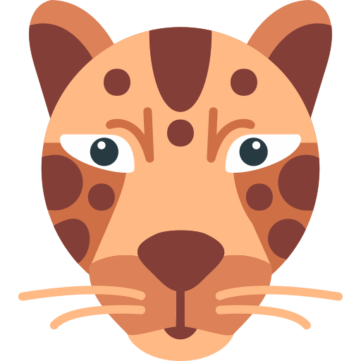 gepard Generic color fill ikona