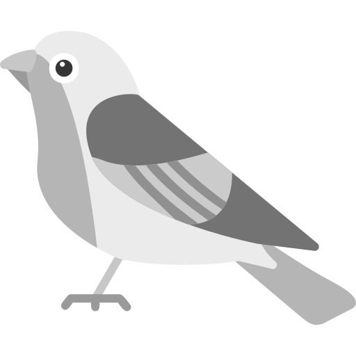 pájaro Generic color fill icono