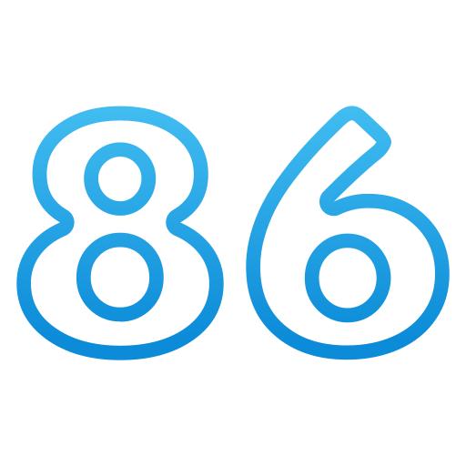 86 Generic gradient outline icono