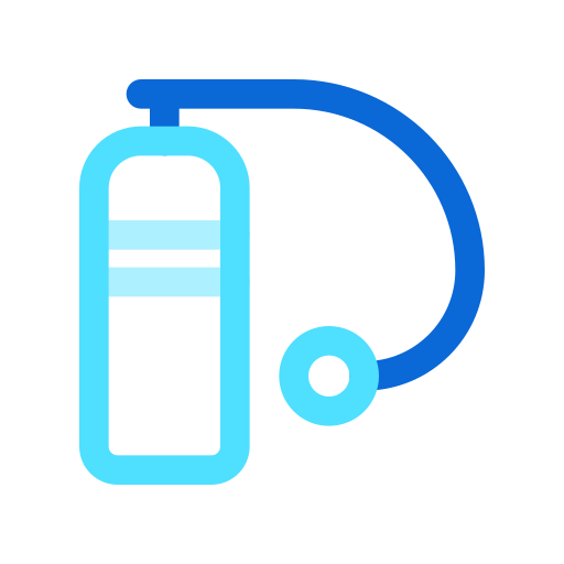Oxygen tank Generic color outline icon