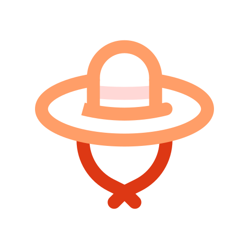 sombrero para el sol Generic color outline icono