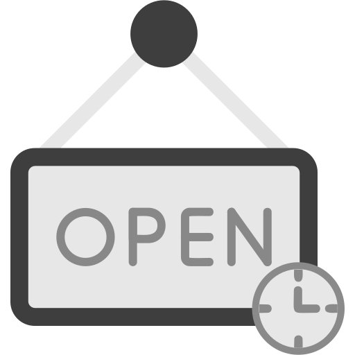 Opening hours Generic color fill icon