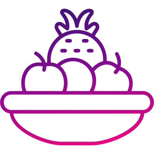 fruta Generic gradient outline icono