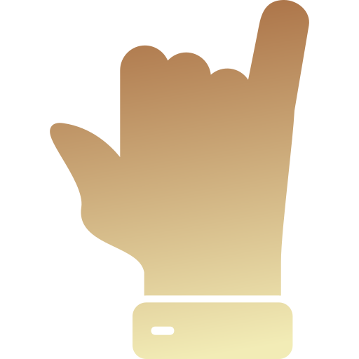 Hang loose hand Generic gradient fill icon
