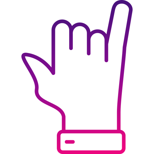 Hang loose hand Generic gradient outline icon