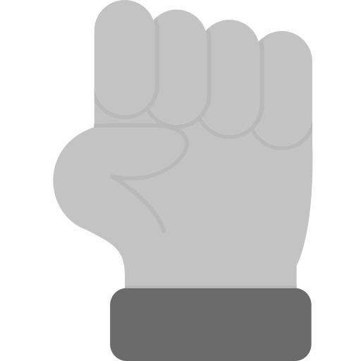 Fist Generic color fill icon