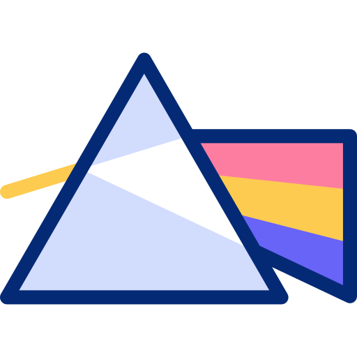 Dispersion relation Basic Accent Lineal Color icon
