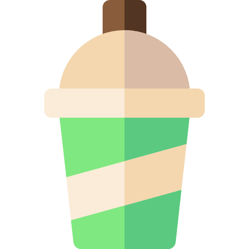 milkshake Basic Rounded Flat icoon