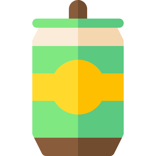 Beer can Basic Rounded Flat icon