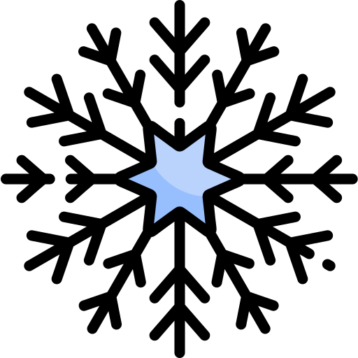 schneeflocke Special Lineal color icon