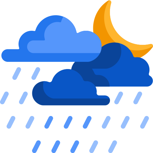 regenen Special Flat icoon