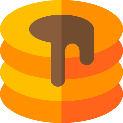 pfannkuchen Basic Rounded Flat icon