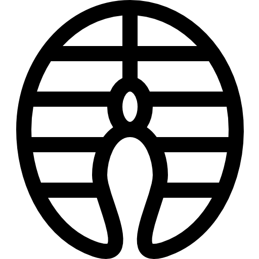 ryba Basic Rounded Lineal ikona