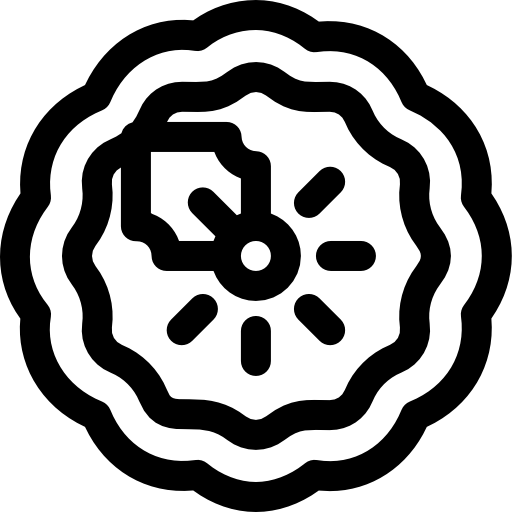 tarta Basic Rounded Lineal icono