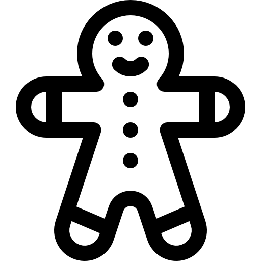 pain d'épice Basic Rounded Lineal Icône