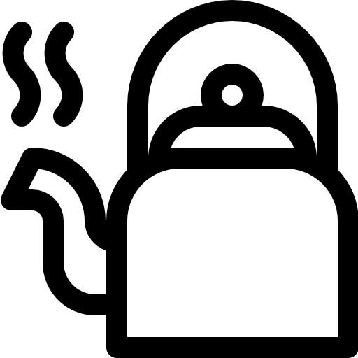 bollitore Basic Rounded Lineal icona