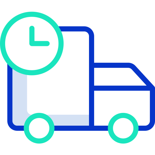 Delivery truck Icongeek26 Outline Colour icon