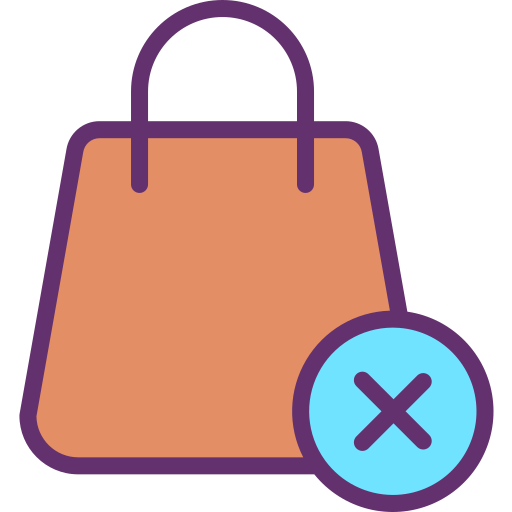 Shopping bag Icongeek26 Linear Colour icon