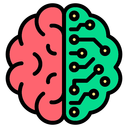 Мозг Generic color lineal-color иконка