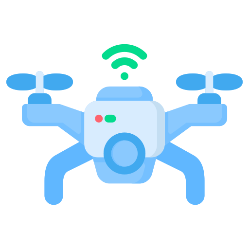 Drone Generic color fill icon