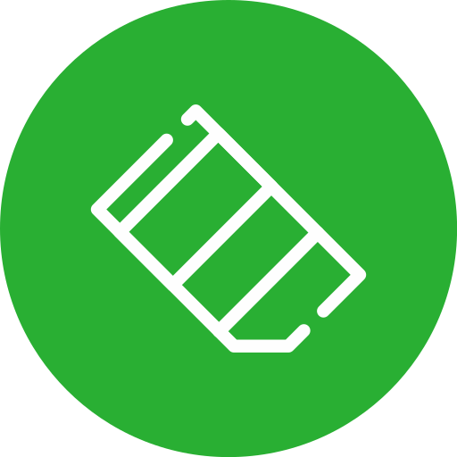 Eraser Generic color fill icon