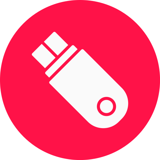 usb Generic color fill icon