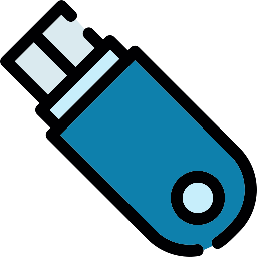 usb Generic color lineal-color icon