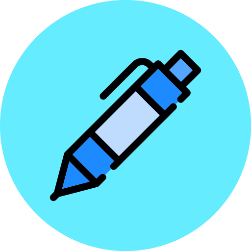 Ручка Generic color lineal-color иконка