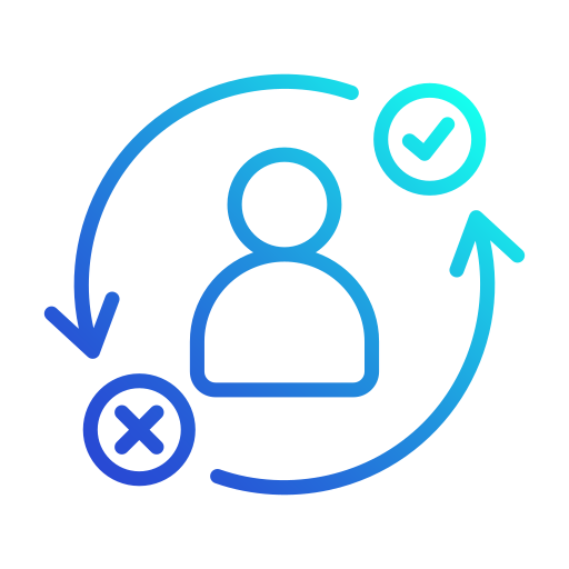 Decision making Generic gradient outline icon