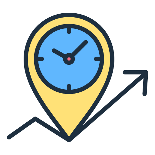 Time tracking Generic color lineal-color icon