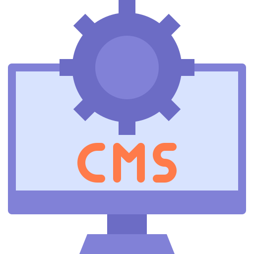 cms 시스템 Generic color fill icon