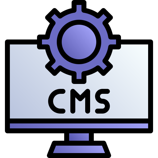 cmsシステム Generic gradient lineal-color icon