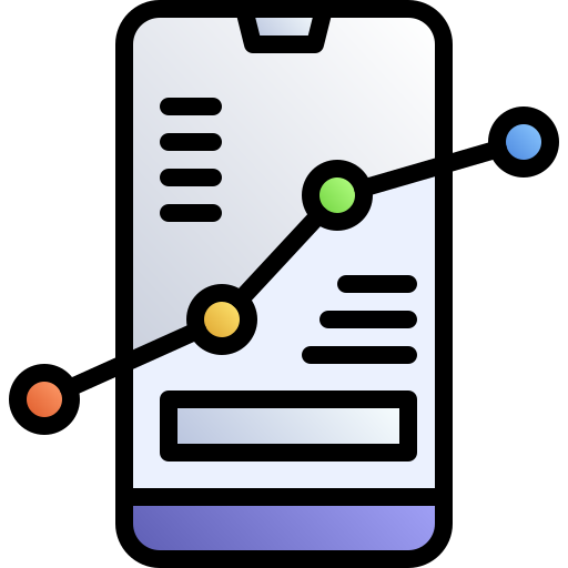 kpi Generic gradient lineal-color icon