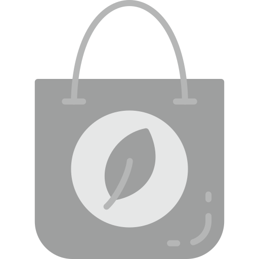 ekologiczna torba Generic color fill ikona